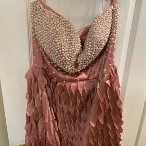 Peach Pearl Dress